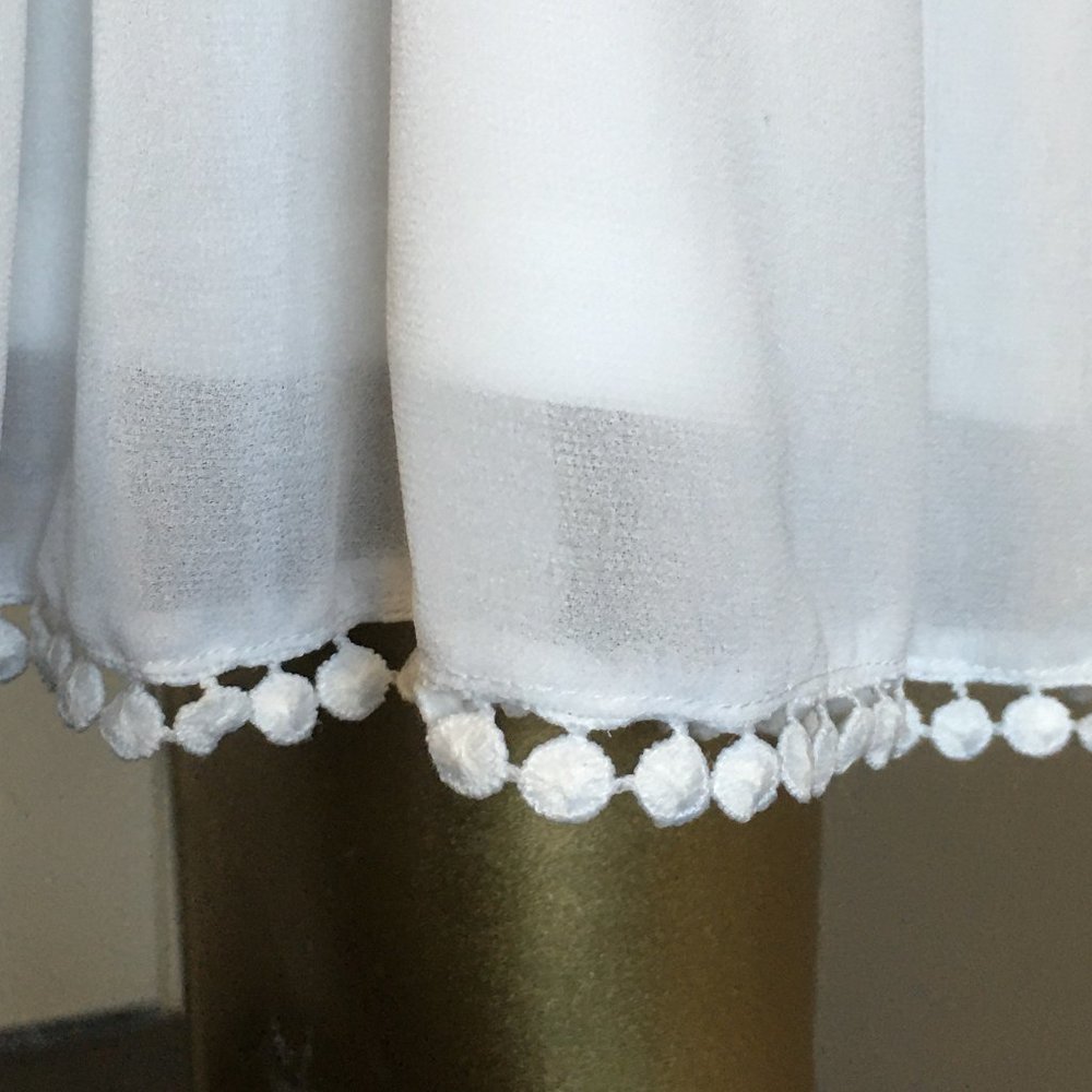 FRANCESCA'S Lace and Chiffon Skater Dress - Picture 8 of 10